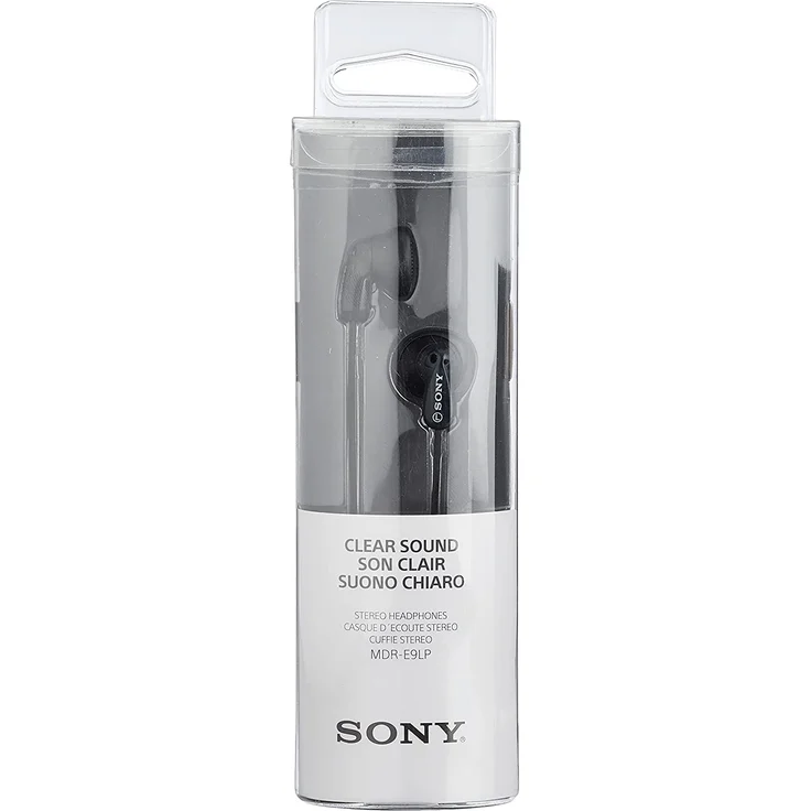 Sony MDR-E9LP In-Ear Kopfhörer, schwarz – Bild 3