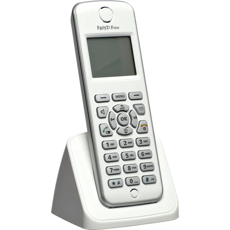 AVM FRITZ!Fon M2 DECT-Komforttelefon (für FRITZ Box Monochromes Display, HD-Telefonie) deutschsprachige Version – Bild 7