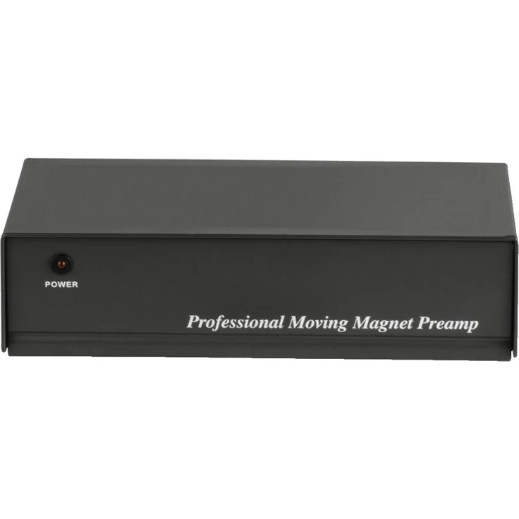 Hama Stereo Phono Preamplifier PA 506, with AC/DC Adapter 230V/50Hz (Schwarz) – Bild 2