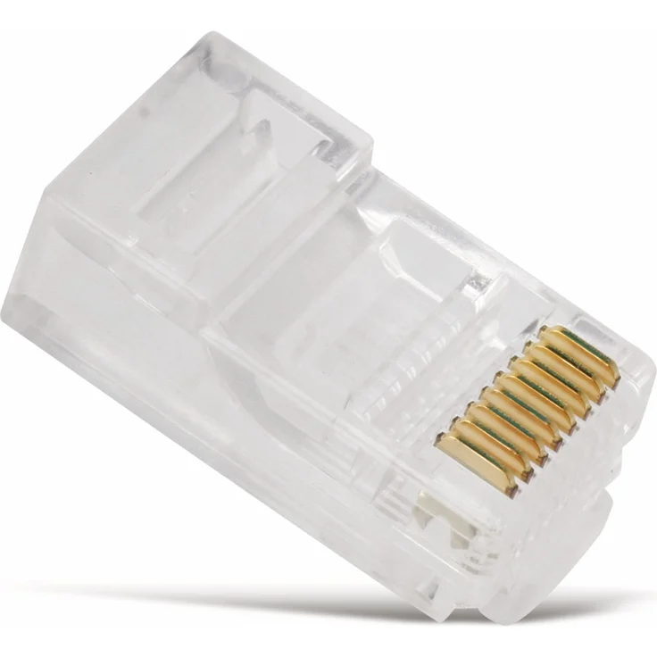 2direct LogiLink Modular Stecker, CAT 5e (RJ45), ungeschirmt, 100 Stück – Bild 1