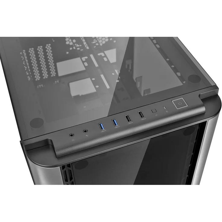 Thermaltake Level 20 VT PC-Gehäuse Cube Case, schwarz/silber (CA-1L2-00S1WN-00) – Bild 4