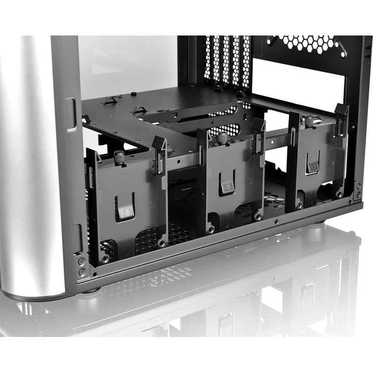 Thermaltake Level 20 VT PC-Gehäuse Cube Case, schwarz/silber (CA-1L2-00S1WN-00) – Bild 7