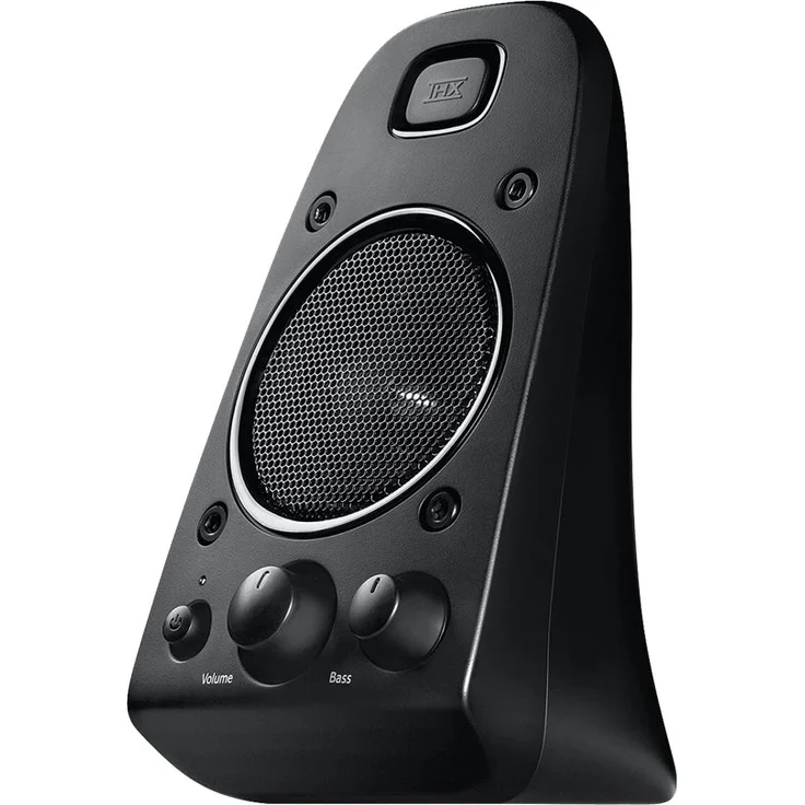 Logitech Z623 Lautsprecher-System mit Subwoofer, Satter Bass, 400 Watt Spitzenleistung, THX-Zertifiziert, 3,5 mm & Cinch-Eingänge, Multi-Device, EU Stecker, PC-PS4-Xbox-TV-Smartphone-Tablet - schwarz – Bild 7