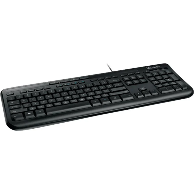 Microsoft Wired Keyboard 600 - Tastatur - USB - Englisch QWERTY - Schwarz (ANB-00021) – Bild 2