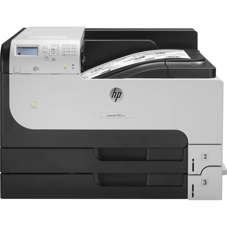 HP Laserjet Enterprise 700 M712DN - Laserdrucker, Mono, Auflösung: 1200 x 1200 dpi, Druckgeschwindigkeit (S/W): 40 S/min, Papierzufuhr: 600 Blatt (CF236A)