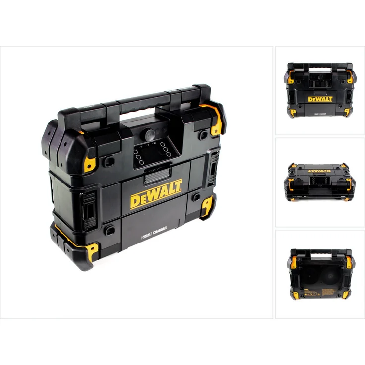 DeWalt DWST1-81078-QW TSTAK Baustellenradio mit Bluetooth, LCD-Display, spritzwassergeschützt, schwarz – Bild 8