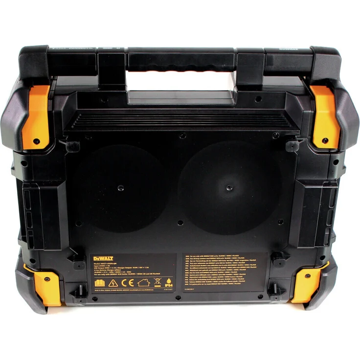 DeWalt DWST1-81078-QW TSTAK Baustellenradio mit Bluetooth, LCD-Display, spritzwassergeschützt, schwarz – Bild 7