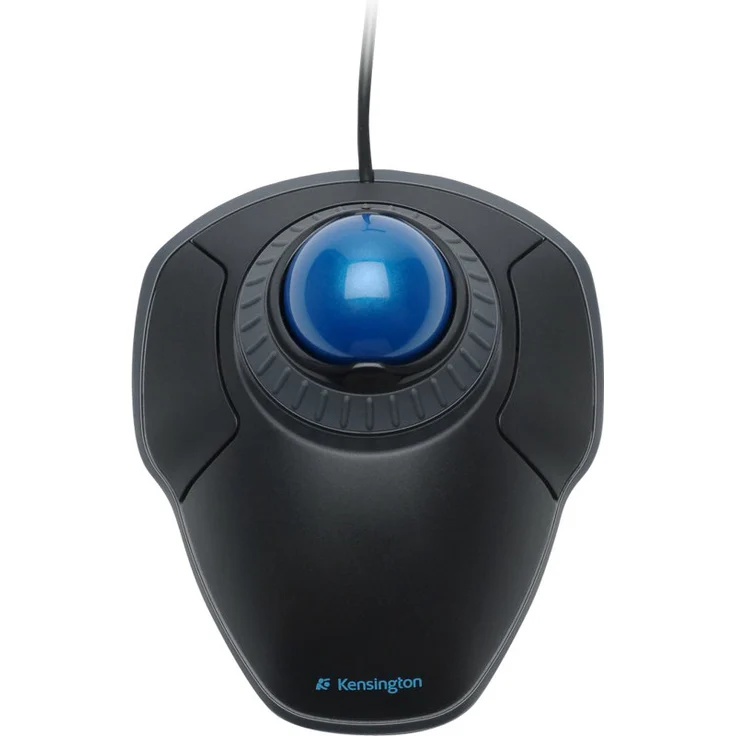 Kensington Orbit Maus, Kabellose mobile und kompakte ergo. Trackball-Maus, für Mac und Windows mit Touch-Scrolling und opt.Tracking, f. Rechts- und Linkshänder, ideal fürs Home Office, blau, K72337EU – Bild 5
