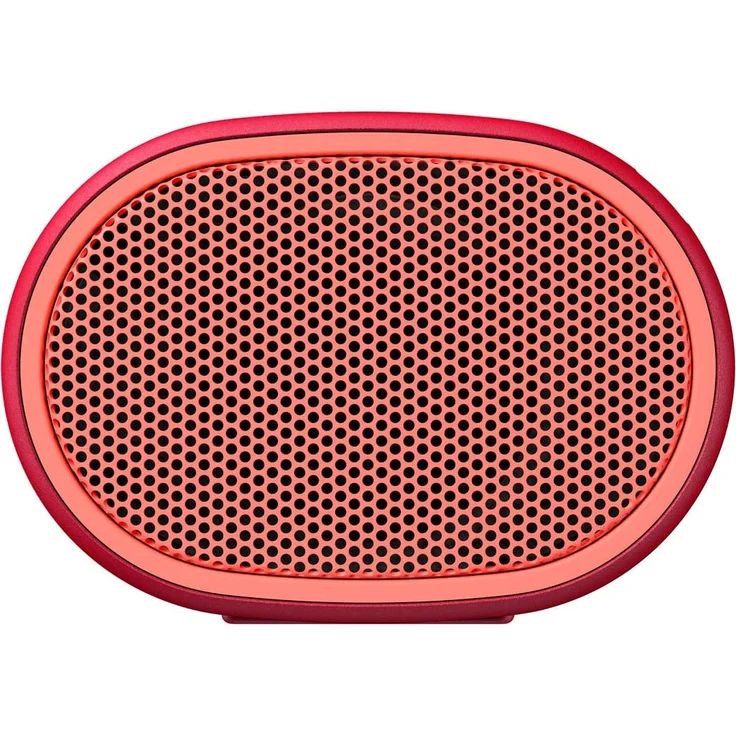Sony SRS-XB01 tragbarer Bluetooth Lautsprecher (Extra Bass, 6h Akku, Spritzwassergeschützt) rot – Bild 2