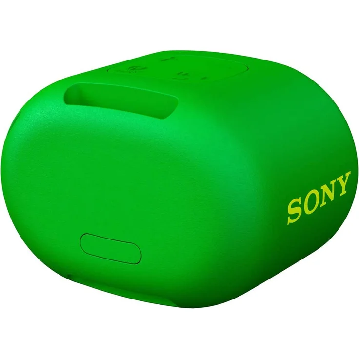 Sony SRS-XB01 tragbarer Bluetooth Lautsprecher (Extra Bass, 6h Akku, Spritzwassergeschützt) grün – Bild 3