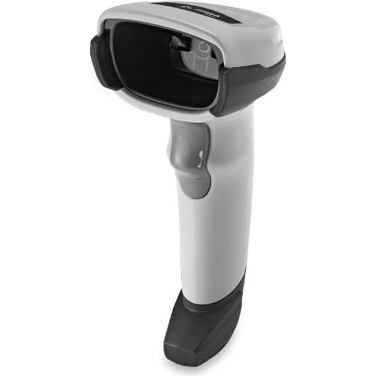 Zebra DS2208, Handheld Barcode-Scanner mit 2D-Imager für 1D- und 2D-Barcodes, Plug-and-Play, Weiss
