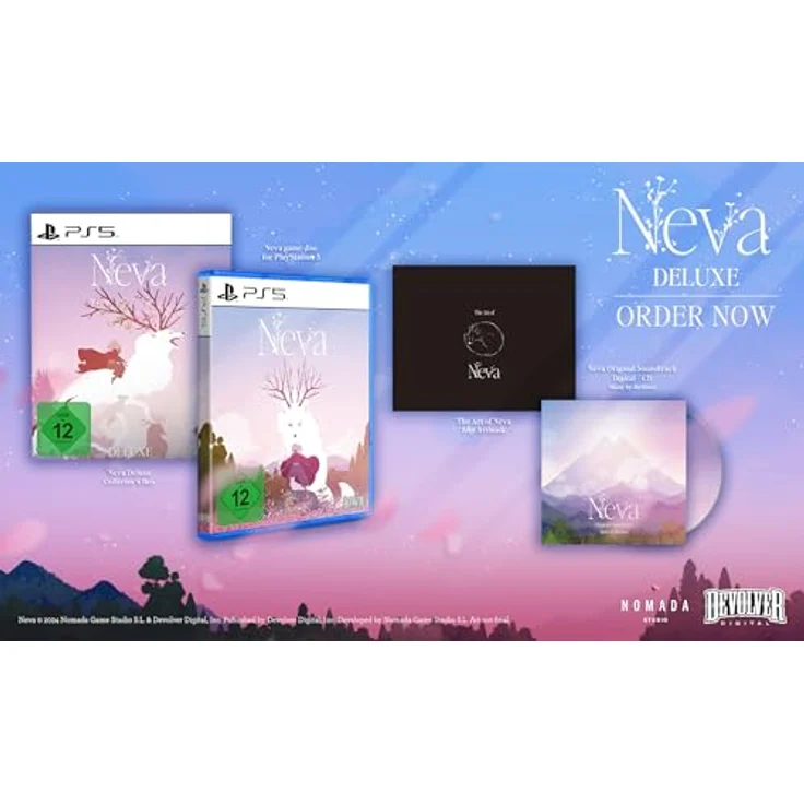Devolver Digital Neva Devolver Deluxe Edition - PS5, inklusive 88-seitigem Artbook, Original-Soundtrack und Sammlerbox – Bild 2