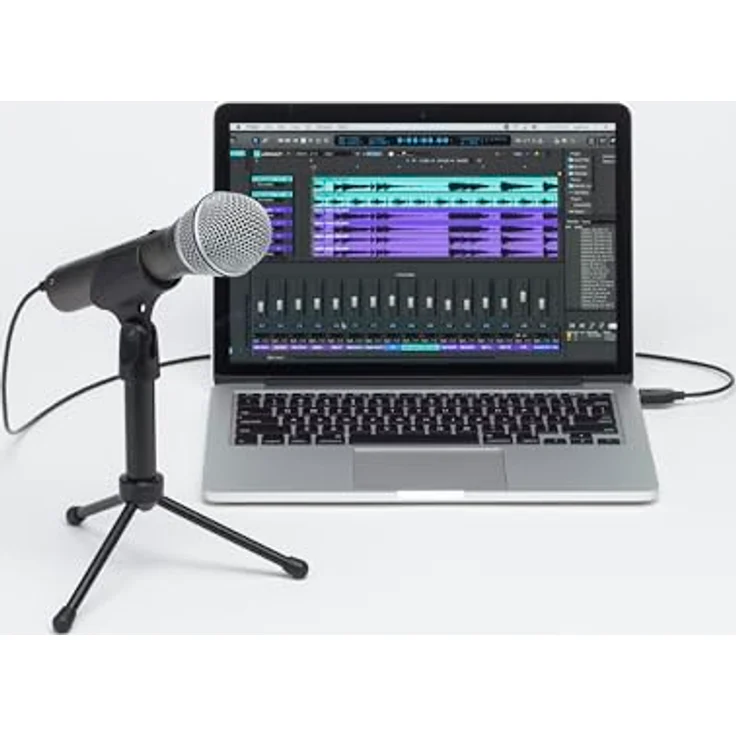 Samson Q2U Aufnahme- und Podcasting-Paket - Dynamisches USB - XLR-Mikrofon mit Zubehör – Bild 9