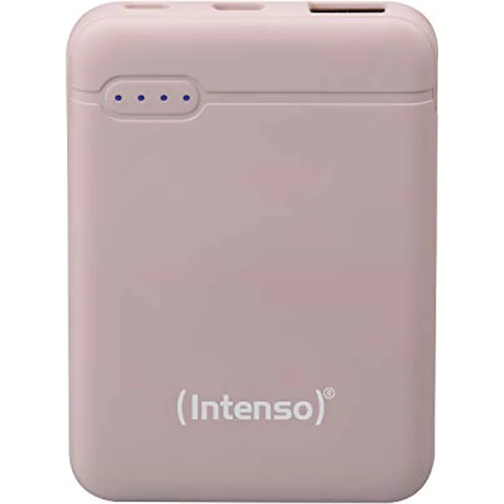 Intenso 7313523 Powerbank XS 5000, externes Ladegerät (5000mAh,geeignetfürSmartphone/TabletPC/MP3Player/Digitalkamera)Rosé – Bild 1
