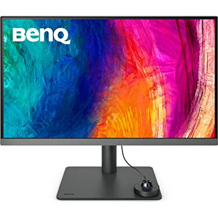 BenQ PD2705U Computerbildschirm 27 Zoll 4K Ultra HD LED Schwarz, IPS-Panel, HDR, 99 % RGB, Rec. 709