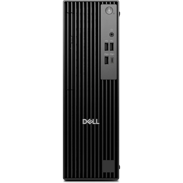 Dell Pro Slim QCS1250 (JX4DR), Slim Desktop PC mit Intel Core i5-14500, 16 GB RAM, 512 GB SSD, Windows 11 Pro, Schwarz