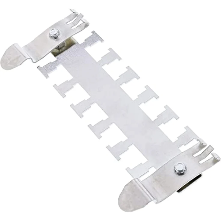 InLine® Kabelführungsleiste zur Montage an Hutschiene (TS35) Metall – Bild 1
