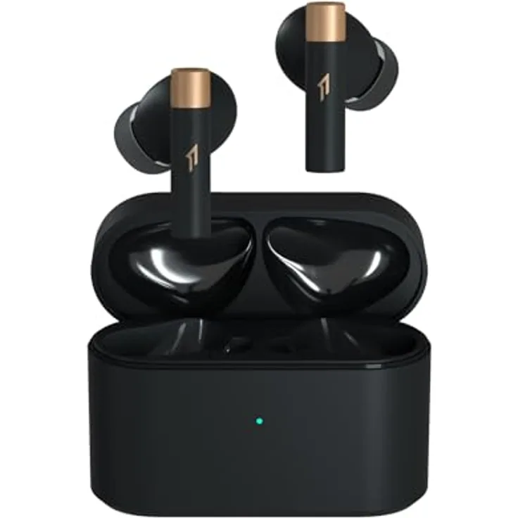 1MORE Q30 Active Noise Cancelling Kopfhörer, Kopfhörer Kabellos mit 42dB Adaptiver Geräuschunterdrückung, Bluetooth 5.3 In Ear Noise Cancelling Ohrhörer, 6 Mikrofonen, Räumlichem Audio, 30H Spielzeit