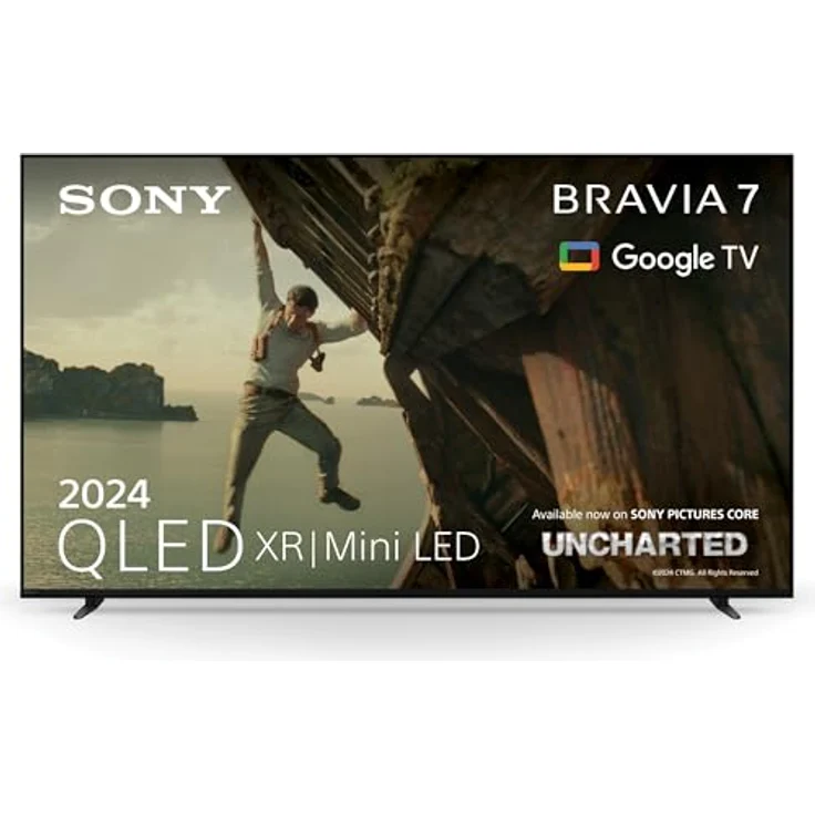 Sony BRAVIA 7 QLED (XR l Mini LED) 65 Zoll 4K HDR Google Smart TV (2024) | Gaming Features for Playstation 5, IMAX Enhanced, Dolby Vision Atmos, Chromecast, AirPlay, 120Hz 65XR70 – Bild 1