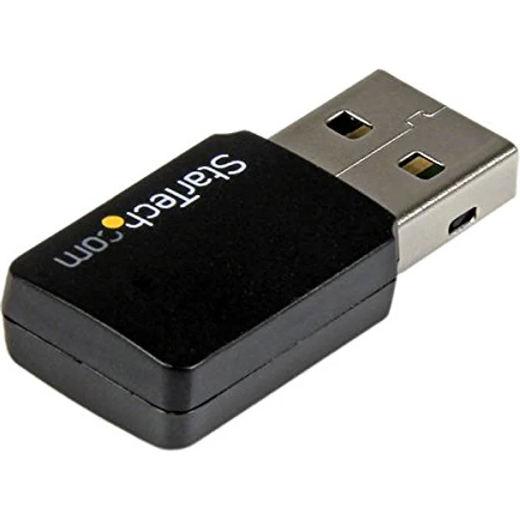 StarTech.com USB 2.0 AC600 Mini Dual Band Wireless-AC Wlan Adapter, 1T1R 802.11ac WiFi Netzwerkadapter, 2,4 GHz - 5 GHz Mini Stick – Bild 3