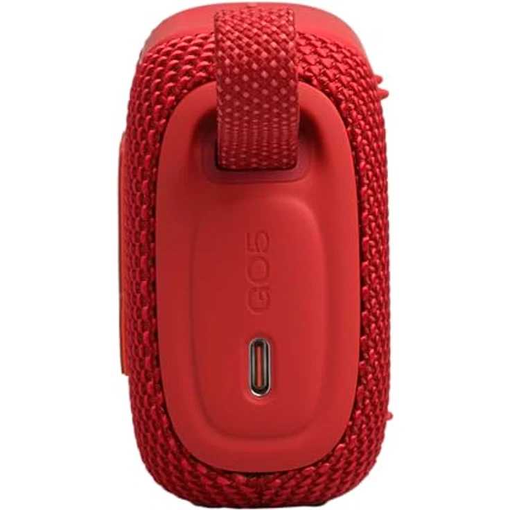 JBL GO 5, Ultra‑tragbarer Bluetooth‑Lautsprecher mit JBL Pro Sound, kraftvollem Bass, wasserdicht, 10 Stunden Wiedergabezeit, Rot – Bild 5