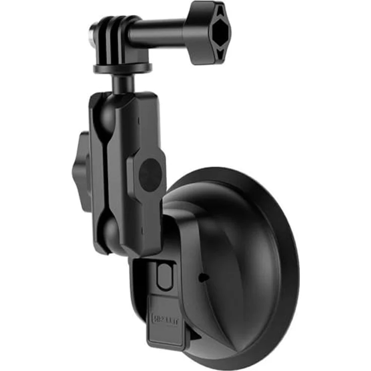 Telesin TE-SUC-012, Universelle Saugnapfhalterung für Handy und Action-Kamera, adjustable mit 360°-Drehung, max. Tragfähigkeit 10 kg – Bild 2