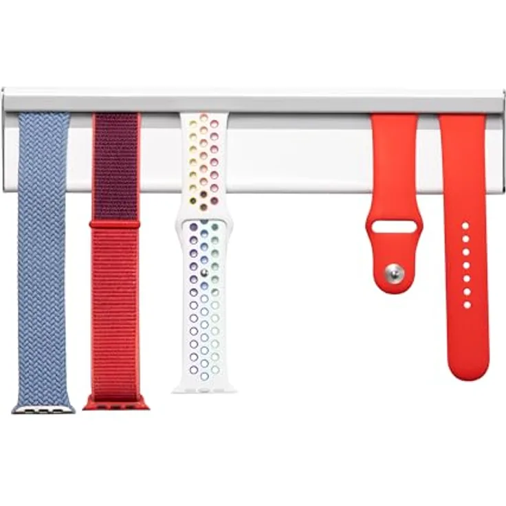 Twelve South TimePorter Wandhalterung für Apple Watch-Bänder, Uhrenarmbandhalter funktioniert mit Allen Apple Watch-Bändern, verbinden Sie mehrere für größere Sammlungsdisplays