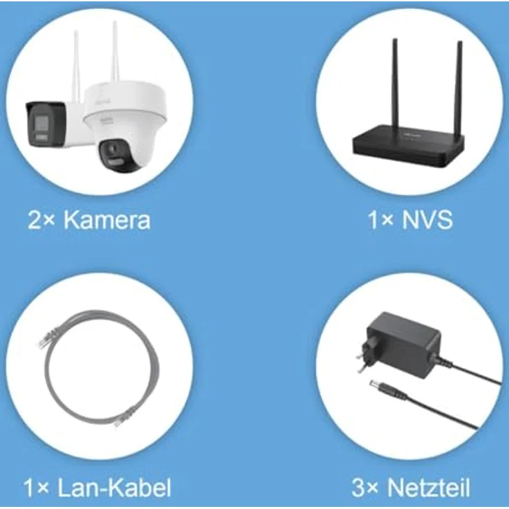 HILOOK Überwachungskamera HiLook IKS-2044BTH-PH/W, 4MP WLAN Kamera mit KI Personen- & Fahrzeugerkennung, Plug-&-Play, Nachtsicht bis 30m, inklusive NVS – Bild 8