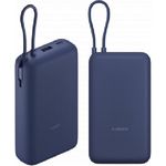 Xiaomi 33W Power Bank 10.000mAh mit integriertem Kabel, kompakt und ideal für Reisen