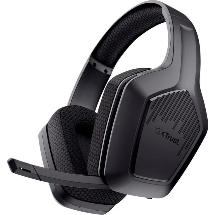 Trust GXT 425 Zirox II, On-Ear Bluetooth Gaming Kopfhörer, kabellos, USB Typ-C, Frequenzbereich 20 - 20000 Hz, Schwarz