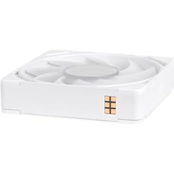 Thermaltake CT140 EX Infinity ARGB Sync, 140-mm-ARGB-PWM-Lüfter im 3er-Pack mit Dual Infinity Mirrors und MagForce 2.0, Farbe: Snow – Bild 5