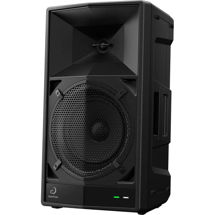 AlphaTheta WAVE-EIGHT (8 h), Bluetooth Lautsprecher, Schwarz mit SonicLink-Technologie