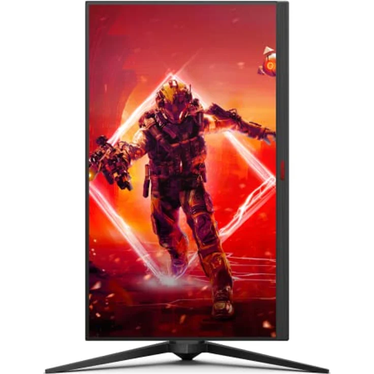 AOC AGON AG275QZN - 27 Zoll QHD Gaming Monitor, FreeSync Premium , 0,5 ms, 240 Hz (2560x1440, DisplayPort, HDMI, USB Hub) schwarz/rot – Bild 5
