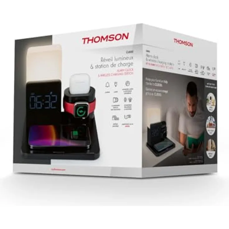 Thomson CL800I, Wireless Charger, Schwarz