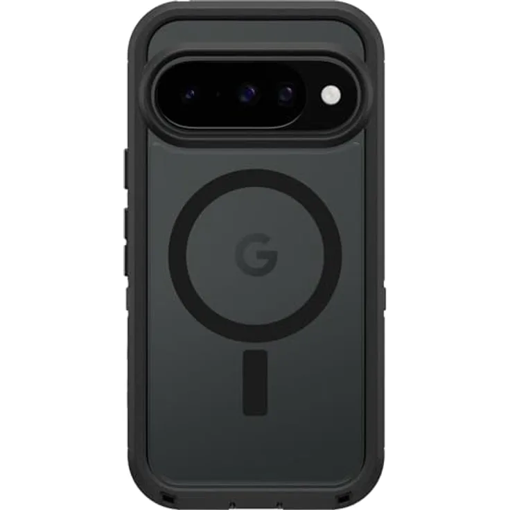OtterBox Defender Series Pro XT Hülle mit Pixelsnap für Google Pixel 10/Pixel 10 Pro, stoßfest, militärisch getestet, schwarz