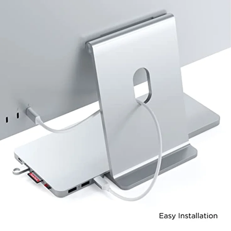 Satechi ST-UCISDS - USB-C Slim Dock für 2021 iMac (24 Zoll) - Silber - USB 3.2 Gen 2 - NVMe,SATA - M.2 – Bild 7