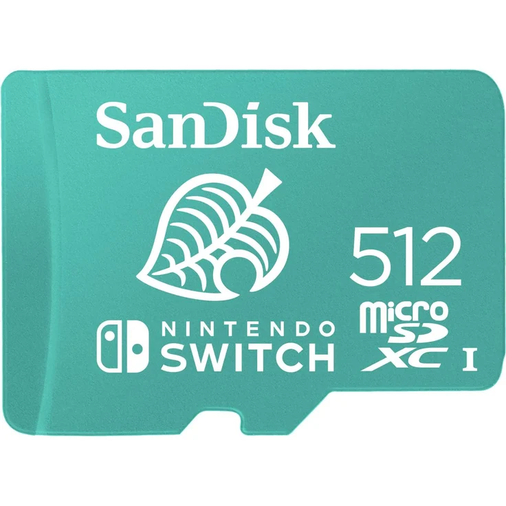 SanDisk microSDXC UHS-I Speicherkarte für Nintendo Switch, 512 GB, schnelle Übertragung bis 100 MB/s, lizenziert für Nintendo Switch Konsolen