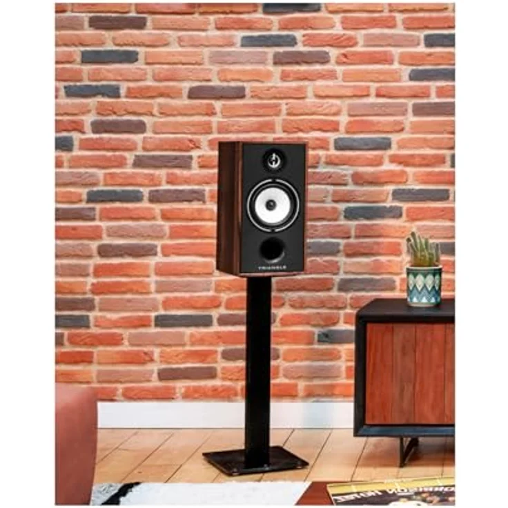TRIANGLE BOREA BR04, Hi-Fi-Regallautsprecher mit 110W Leistung, 90 dB Wirkungsgrad, tiefen Bässen, Kastanie (Paar) – Bild 2