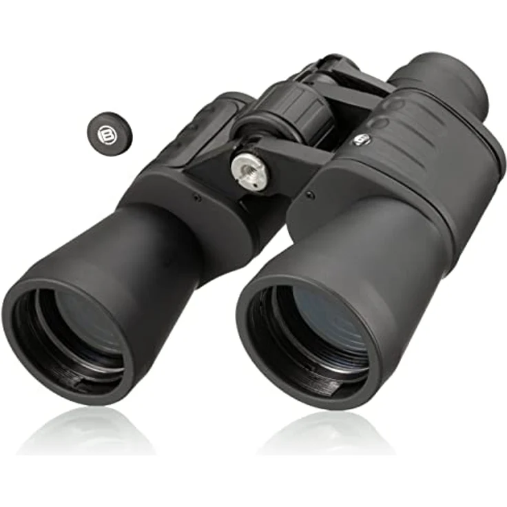 Bresser Fernglas Hunter 7x50 kompaktes Porro Fernglas, klein, leicht und ideal für Reisen, mit Mehrschichtvergütung und Dioptrienausgleich – Bild 3