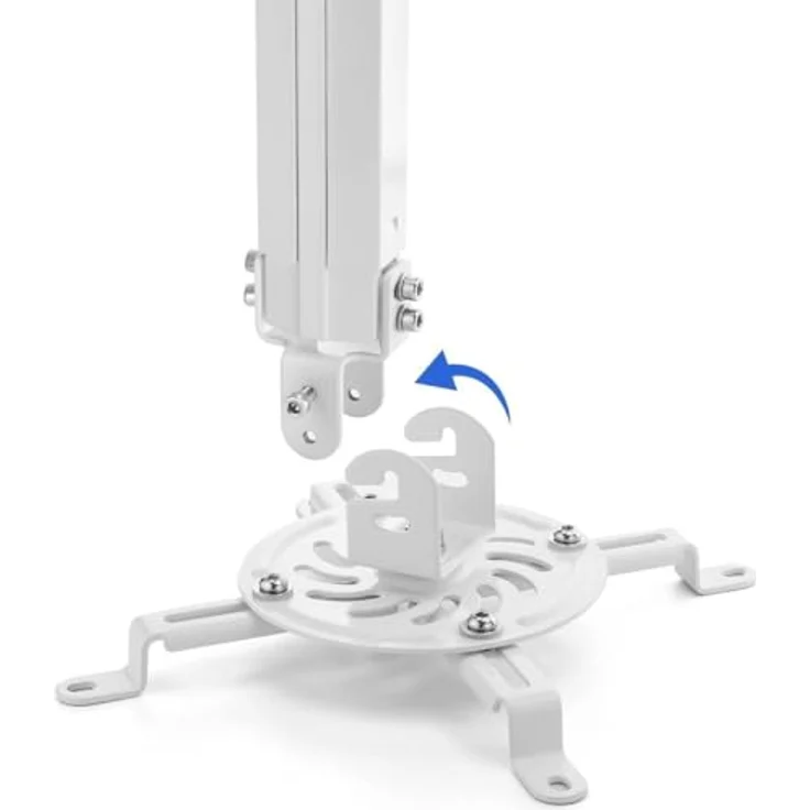 Techly ICA-PM-18S Deckenhalterung für Beamer, ausziehbar, 38-58cm Silber – Bild 8