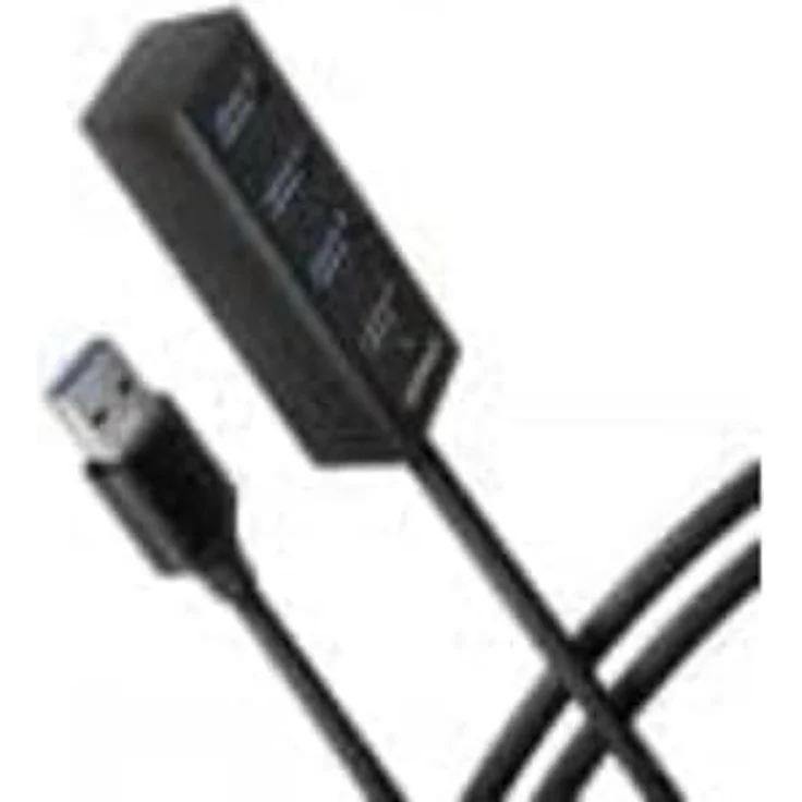 AXAGON HUE-M1AL Mini USB-A-Hub,4x USB-A 3.2 Gen 1, silber - 1,2m – Bild 1