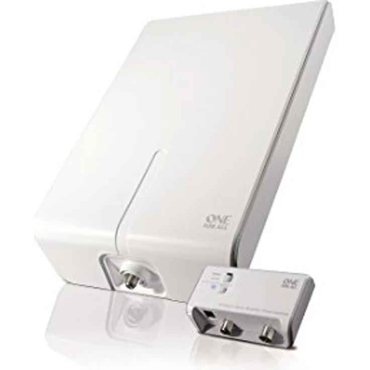 One For All DVB-T-DVB-T2 Outdoor-Außenantenne - 4K 1080P HD-HDTV Fernseher TV Antenne mit Verstärker - 0-50 km Reichweite - 10 meter Koaxialkabel - UHF-VHF - weiß - SV9455 – Bild 5