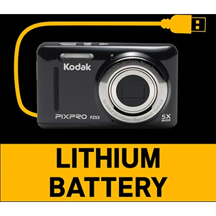 Kodak Pixpro FZ53 schwarz – Bild 5