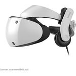 DreamGEAR Bionik Mantis VR Headphones: Compatible with Playstation VR2, Adjustable Design, Direct Connection to PSVR, Hi-Fi Sound, Slim Design/PS4/PS5