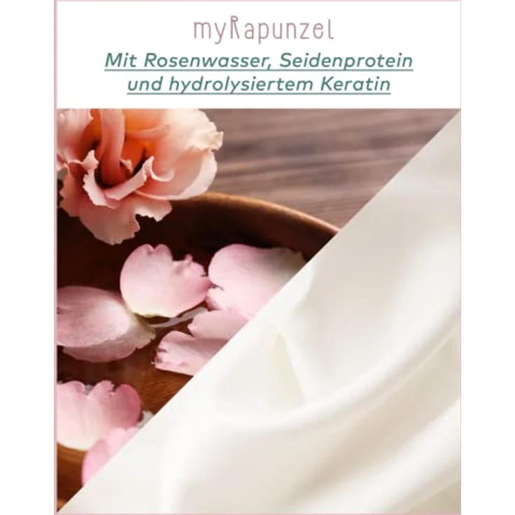 myRapunzel 200ml Leave-in Conditioner - 100% natürlich - ohne Silikone, Parabene, Sulfate & Tierversuche - ohne Chemie - Verleiht mehr Volumen - Made in Austria – Bild 4