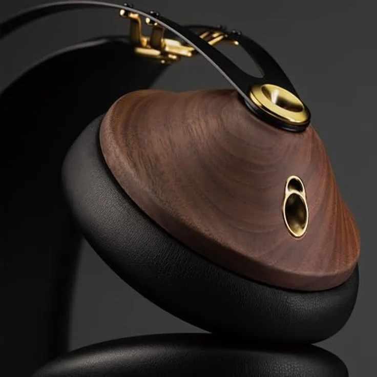 Meze Audio 99 Classics 2nd Generation, Hifi-Kopfhörer mit 40mm Treiber, Frequenzbereich 15 Hz - 25 kHz, Schwarz/Walnuss – Bild 6