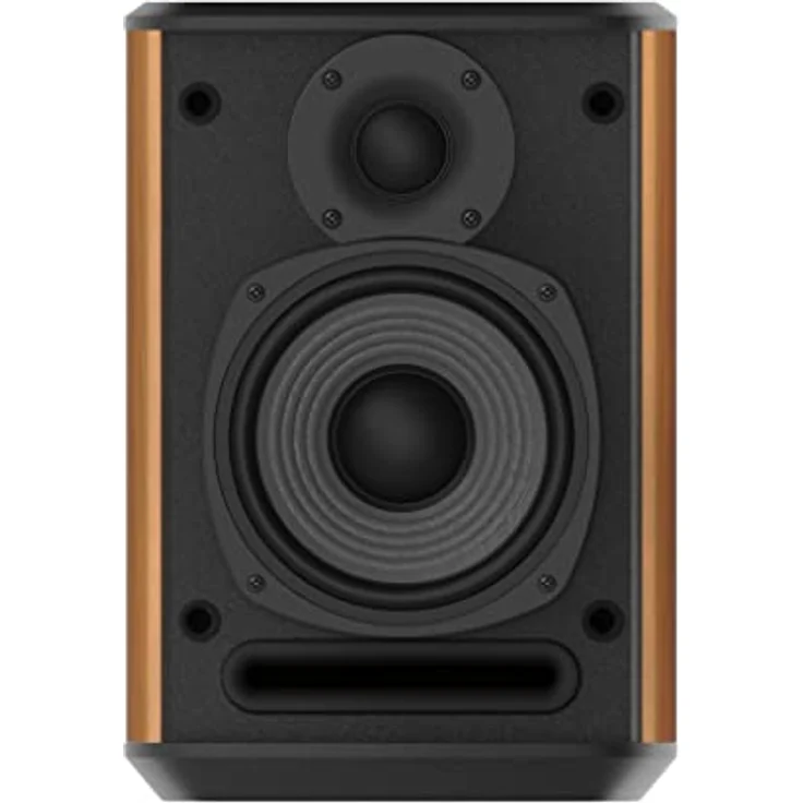 EDIFIER MS50A - Multiroom-fähiger WiFi Samrt Speaker mit Bluetooth und kabelloser Stereo-Funktion. Funktioniert mit Amazon Alexa, Apple AirPlay 2, Spotify u.v.m., Braun – Bild 4