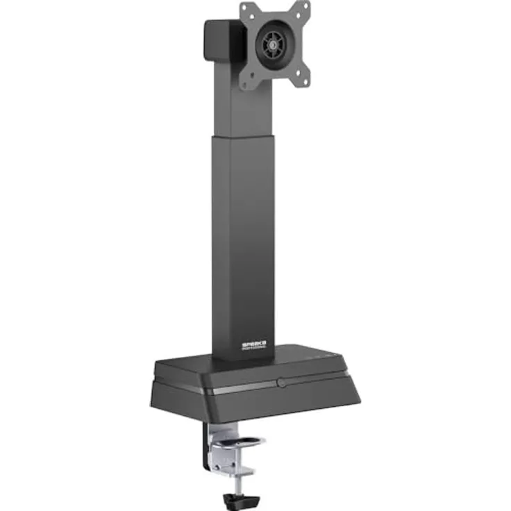 SpeaKa Professional SP-EMS-200, Motorisierter Monitor-Standfuß für 43,2 cm (17") - 81,3 cm (32"), Höhenverstellbar, Hochformat