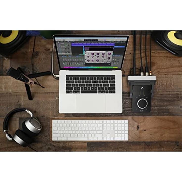 Apogee Duet Dock Anschlussdock für Duet 3, USB-C Dock mit XLR- und Instrumenteneingängen, Line-Pegel-Ausgängen, Stereo-Kopfhörerausgang – Bild 5
