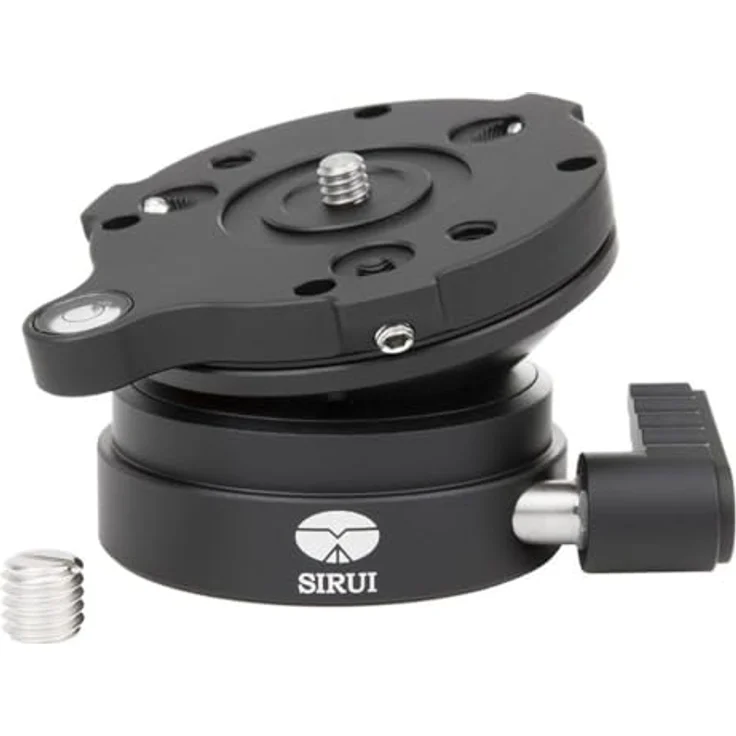 SIRUI LE-60 Nivellierkopf (Neigung 15°, Kugeldurchmesser 60mm) schwarz – Bild 2